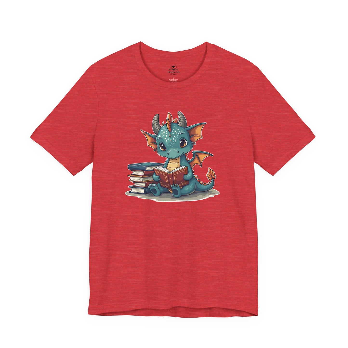 Cute Dragon Reading