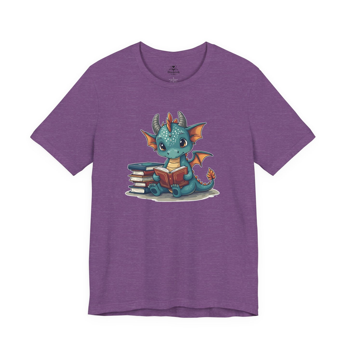Cute Dragon Reading