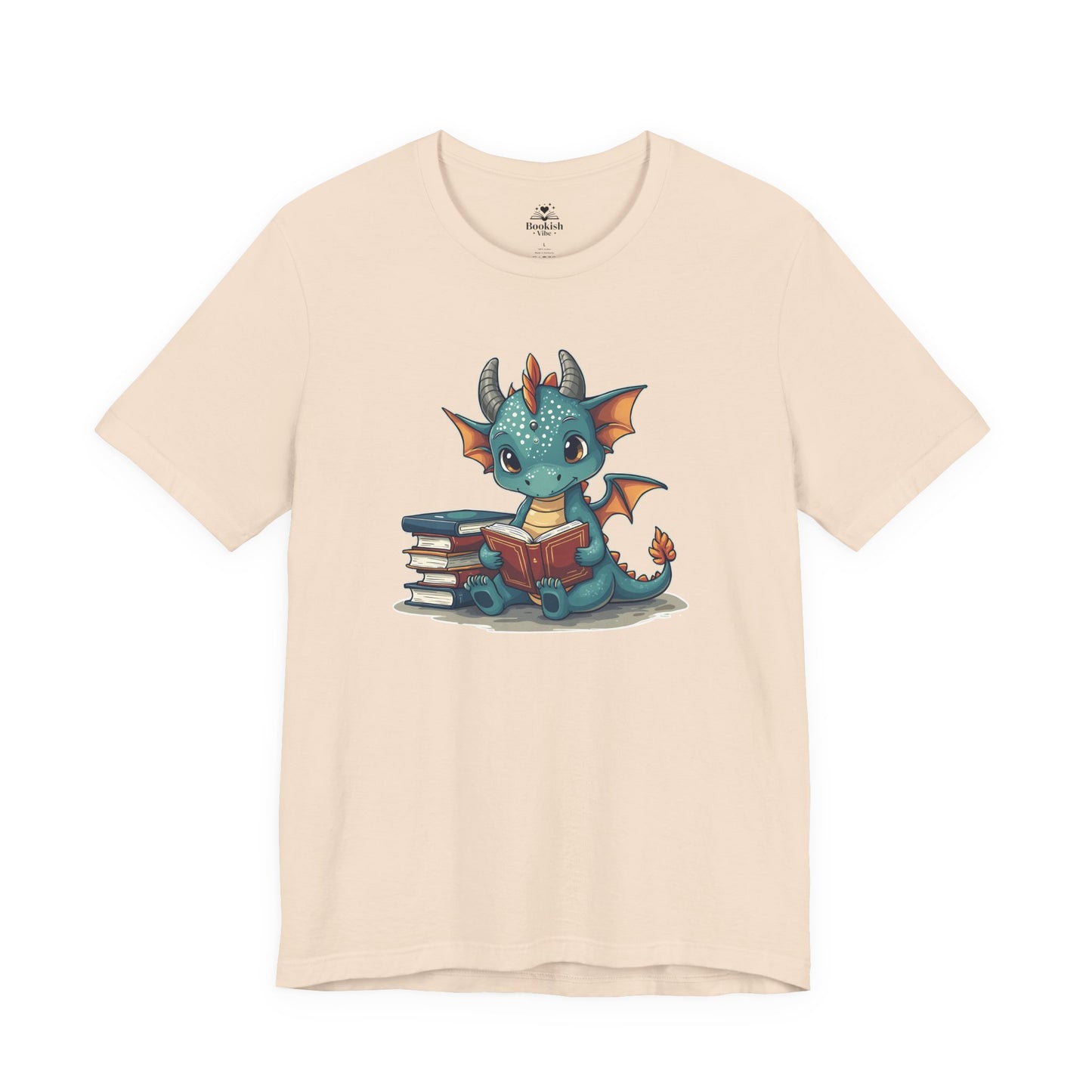Cute Dragon Reading