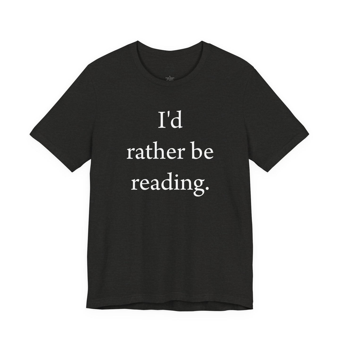 I'd Rather Be Reading
