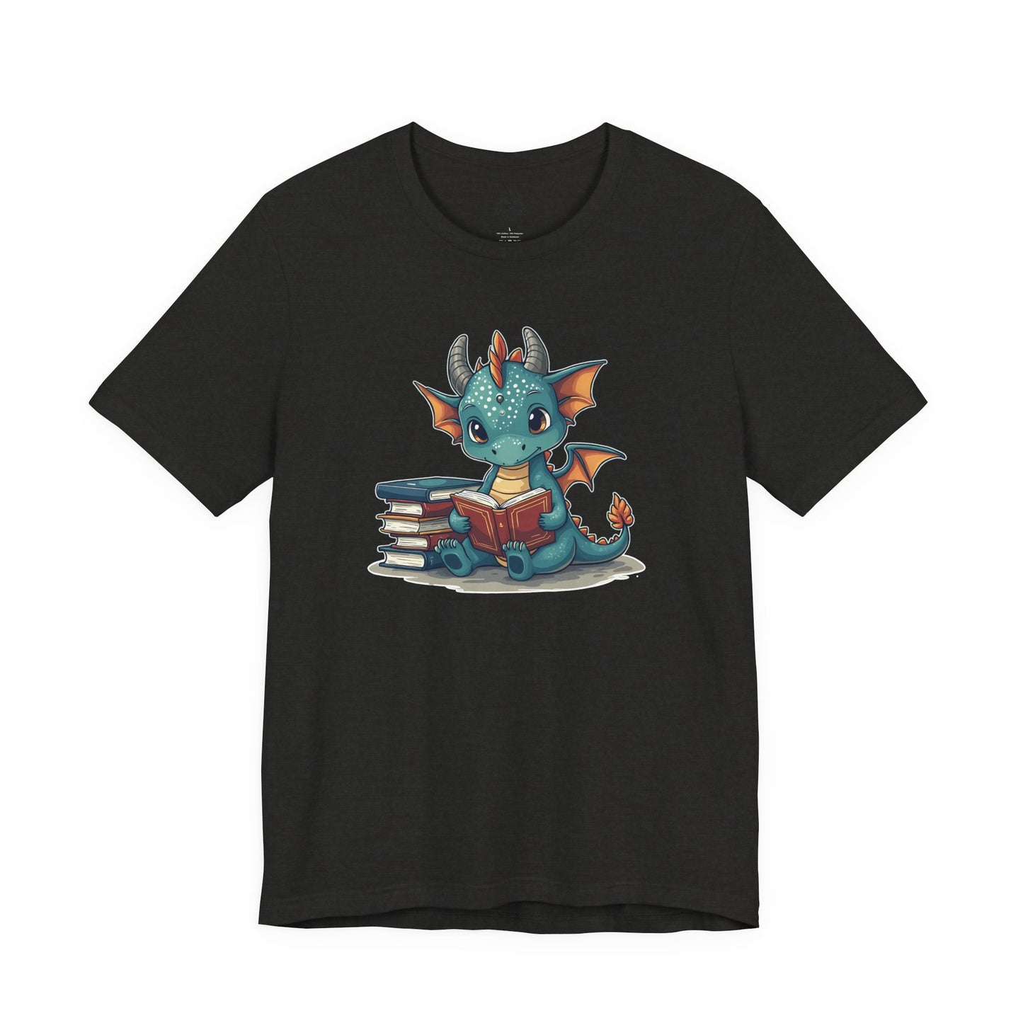 Cute Dragon Reading