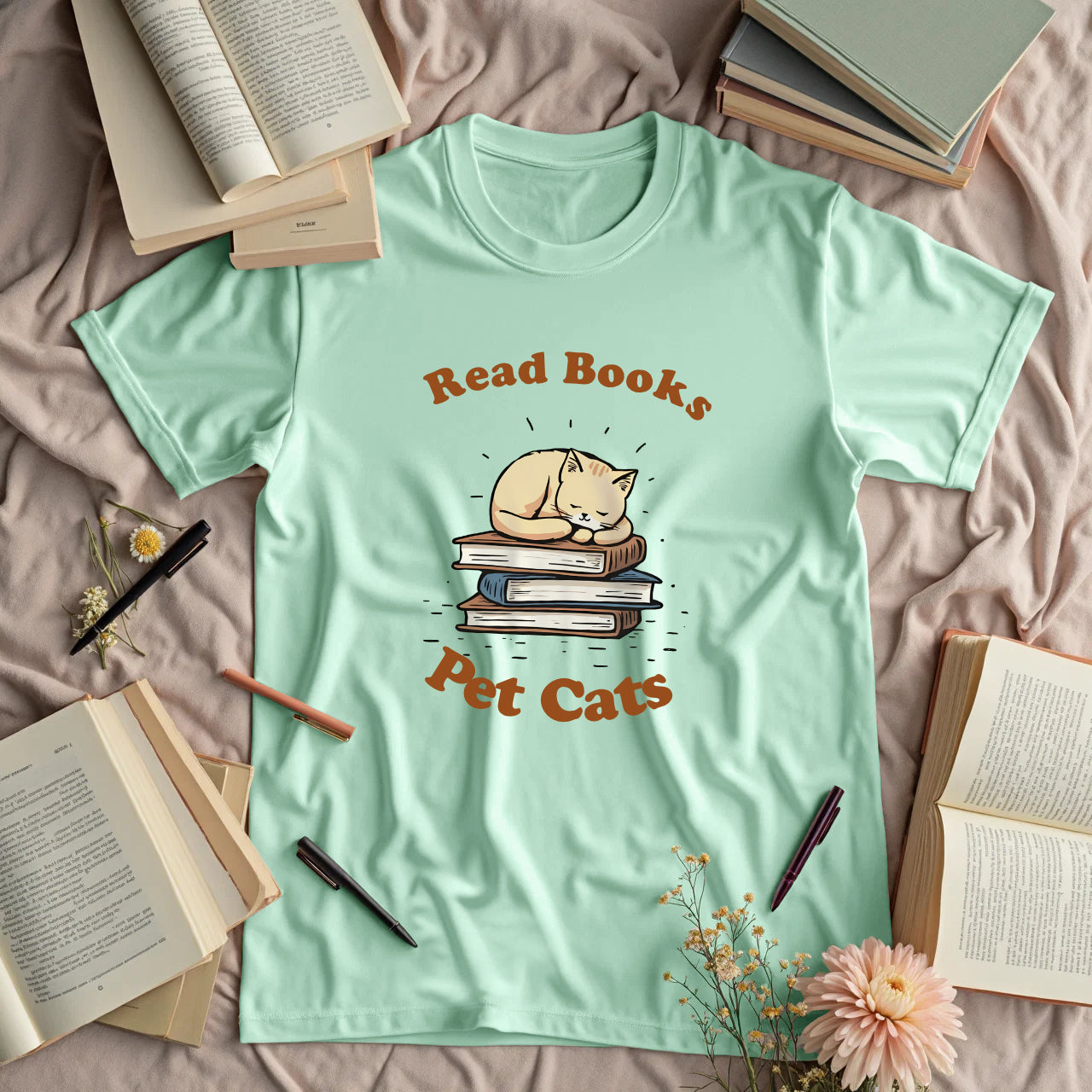 Read Books, Pet Cats