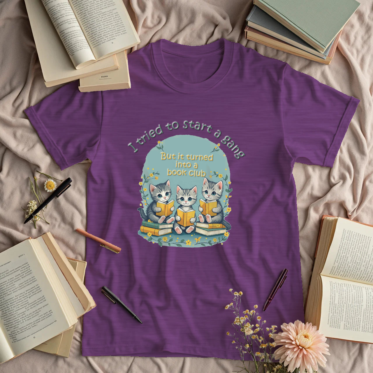 I Tried To Start A Gang... But It Turned Into A Book Club - Kittens