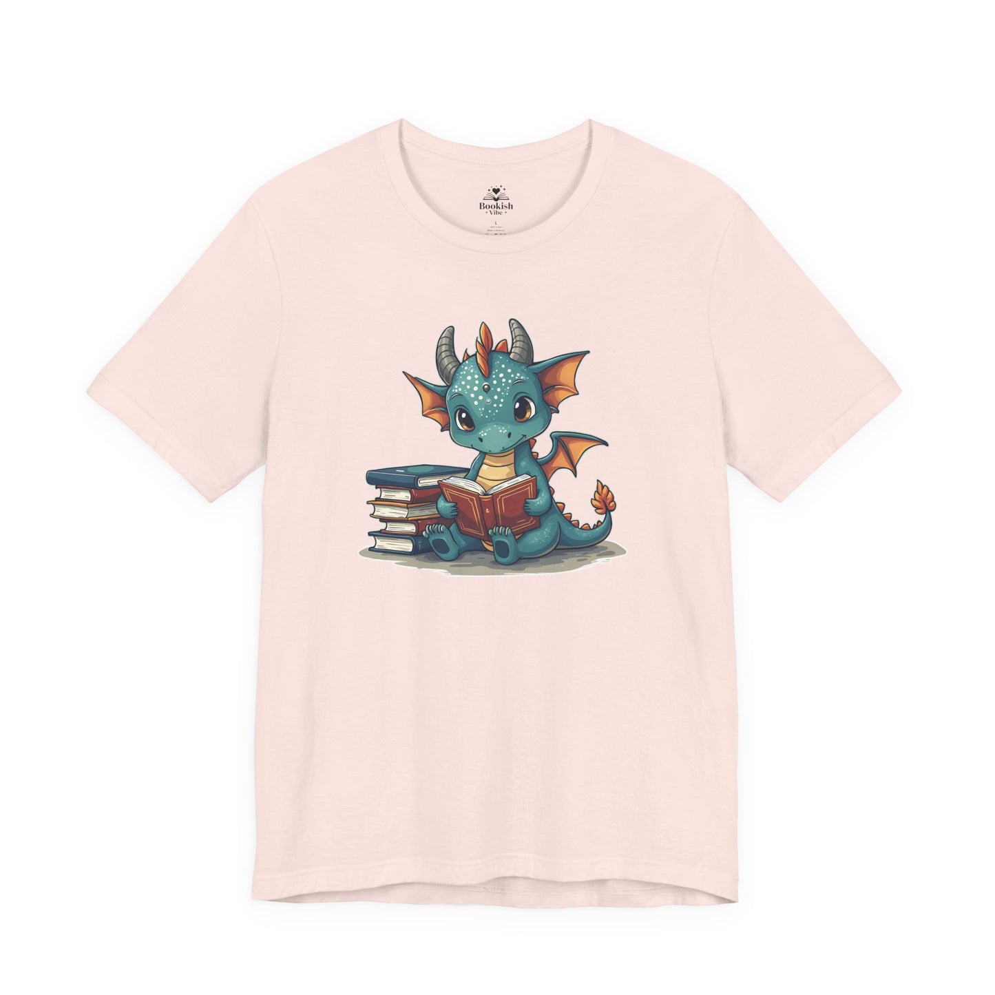 Cute Dragon Reading