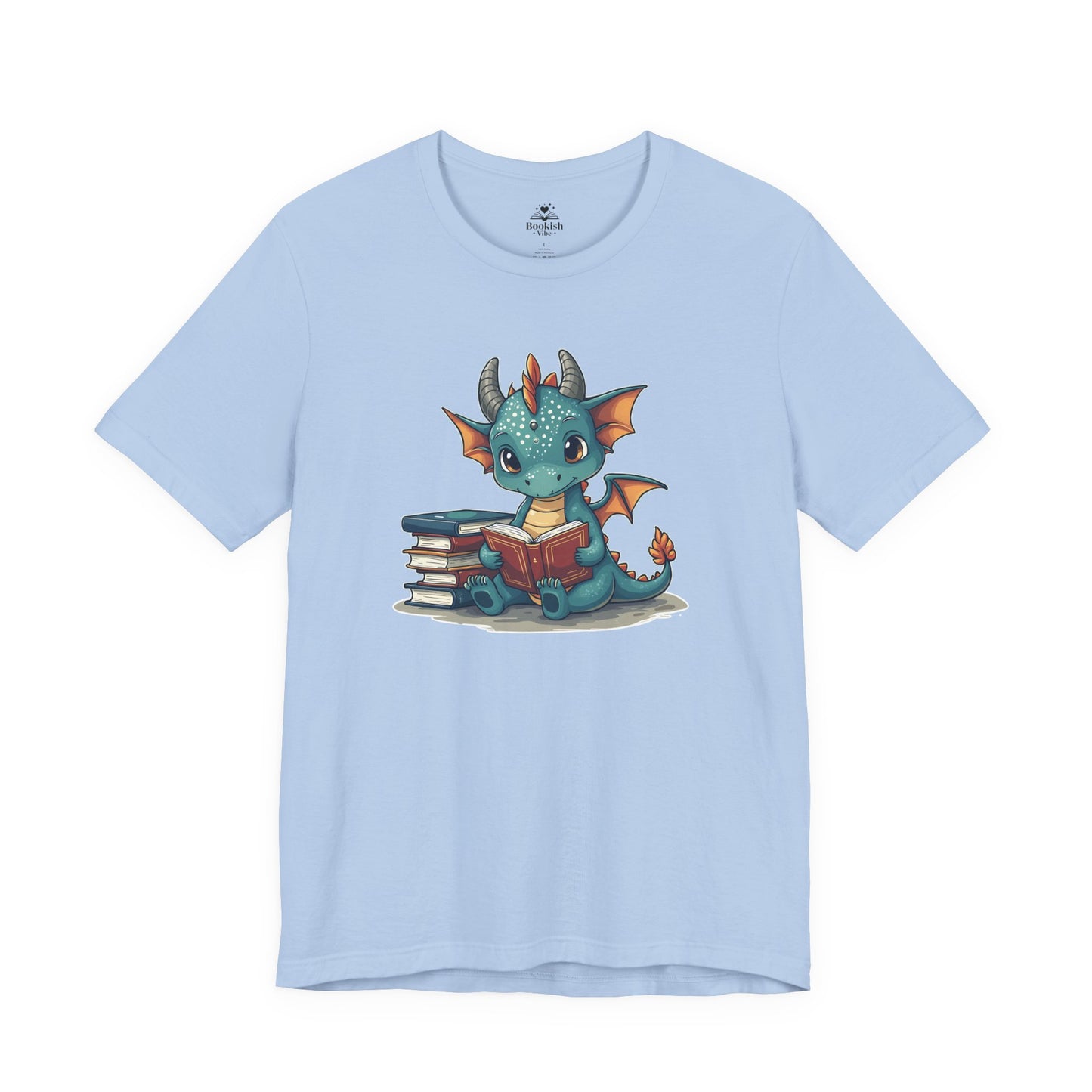 Cute Dragon Reading