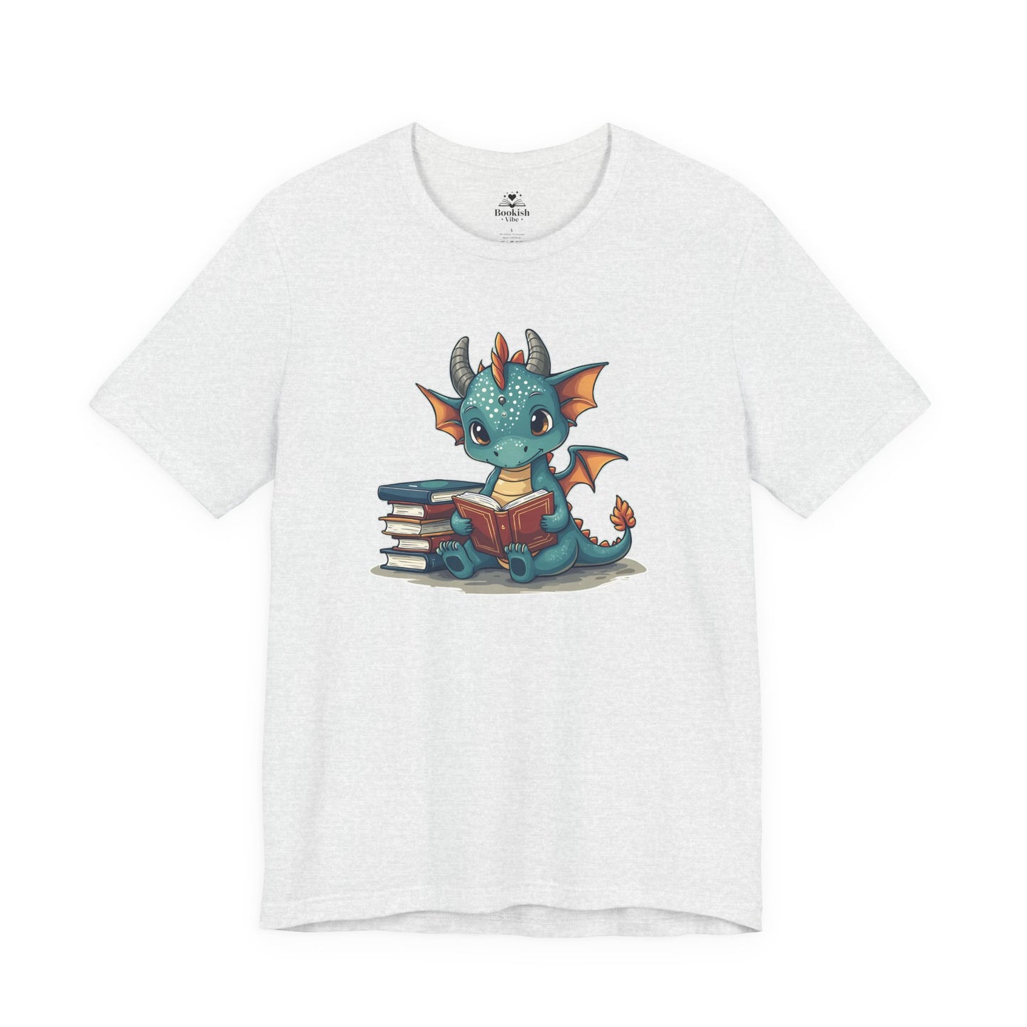 Cute Dragon Reading