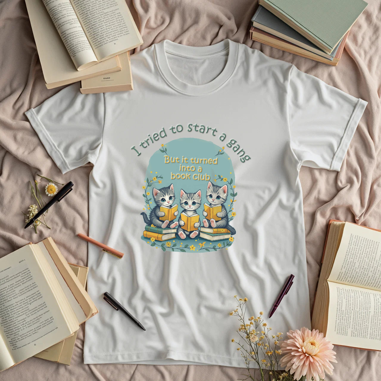 I Tried To Start A Gang... But It Turned Into A Book Club - Kittens