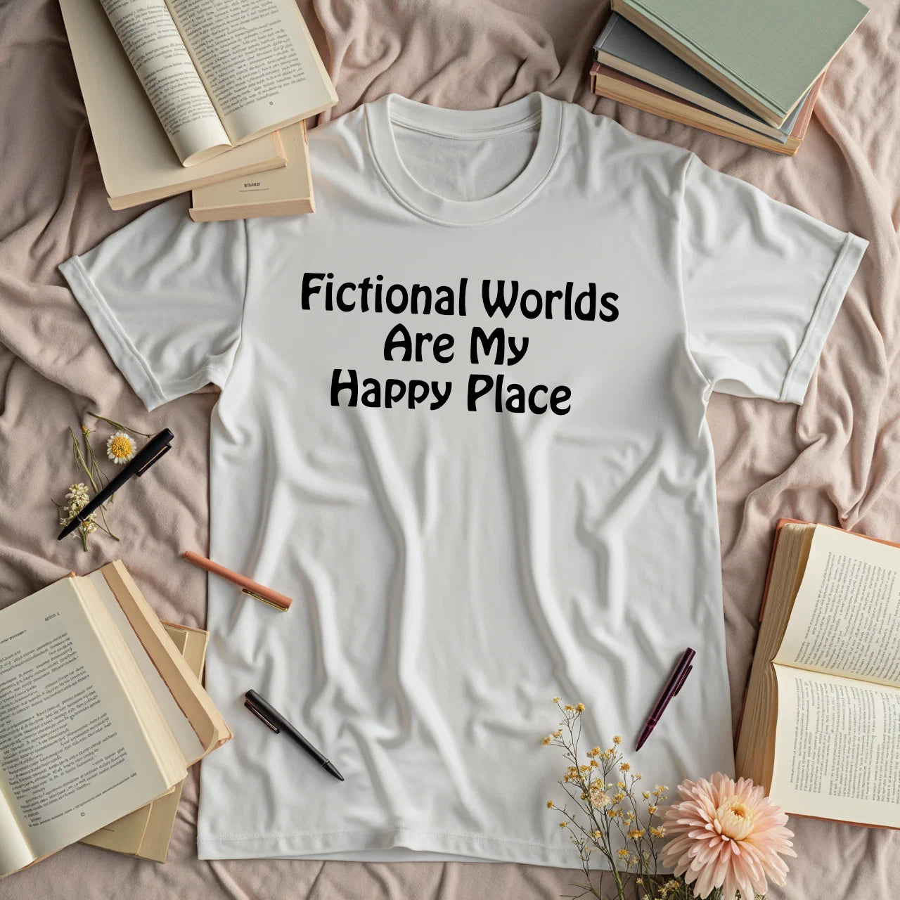 Fictional Worlds Are My Happy Place