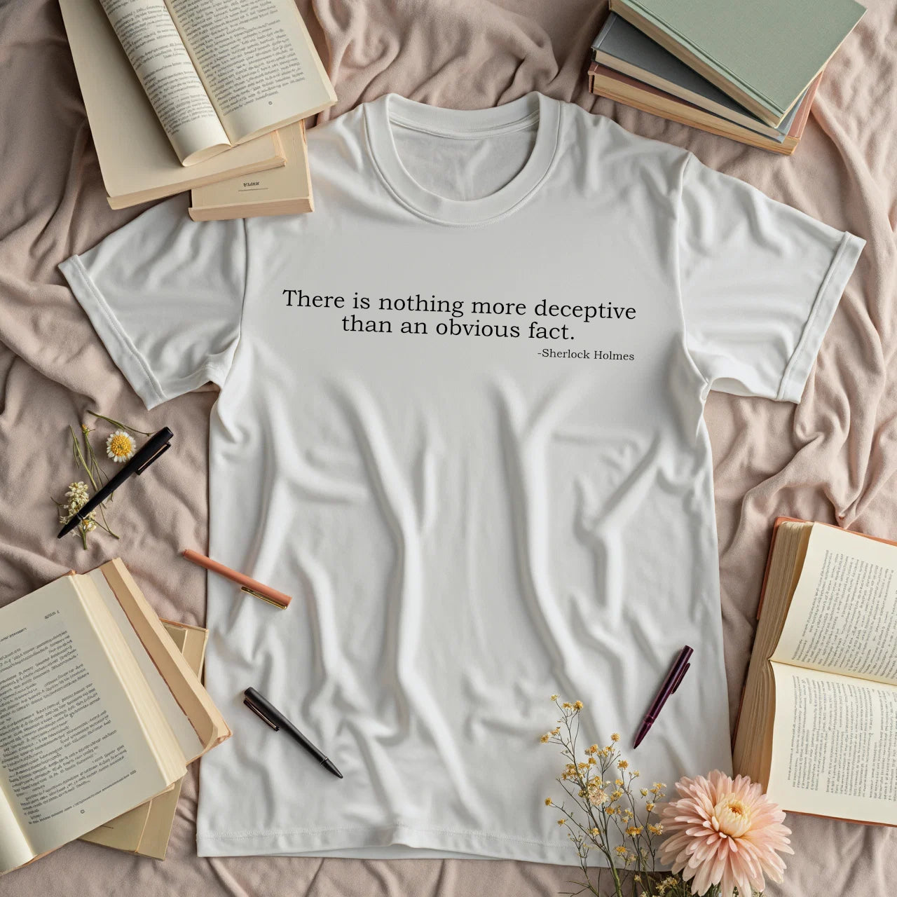 There is nothing more deceptive than an obvious fact - Sherlock Holmes quote