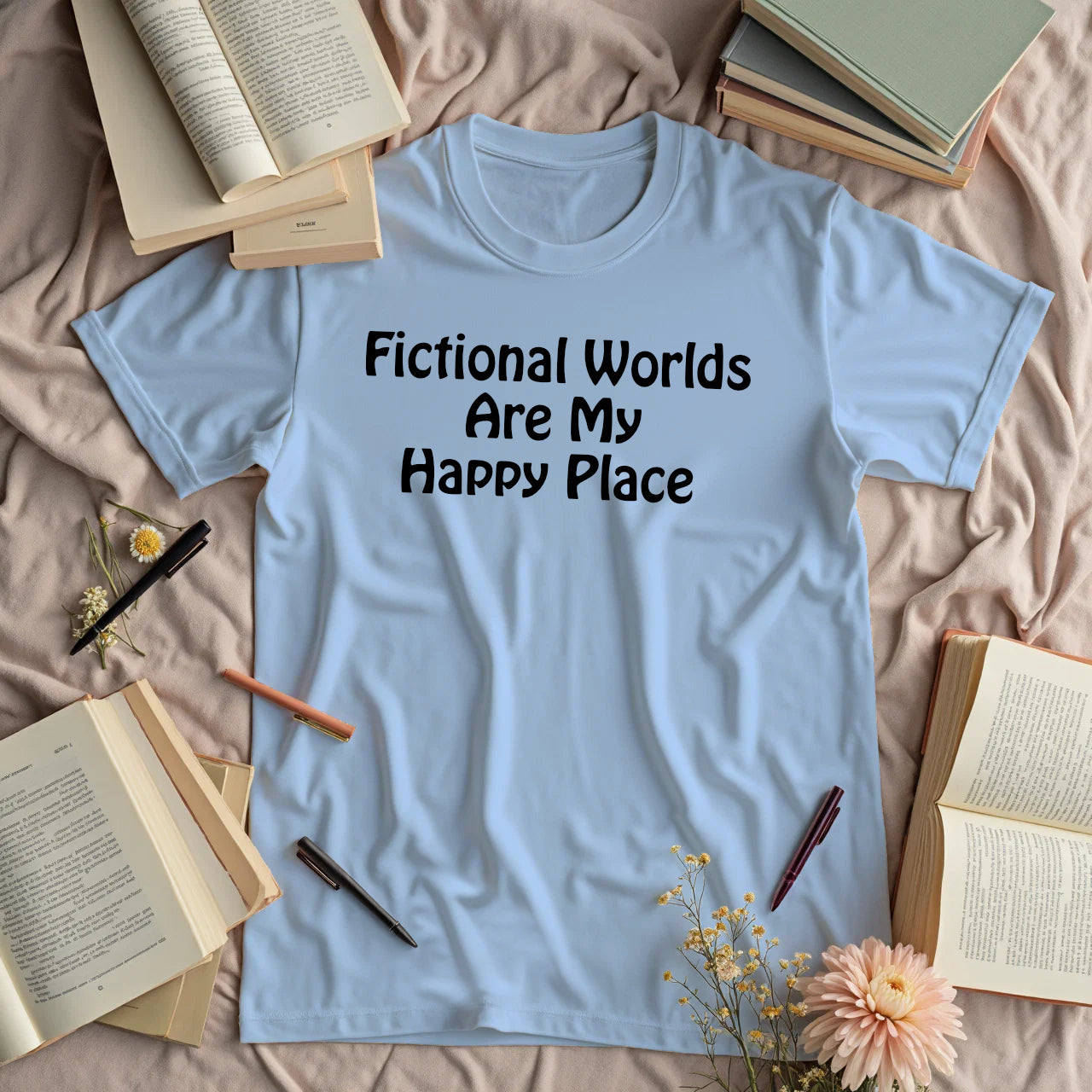 Fictional Worlds Are My Happy Place