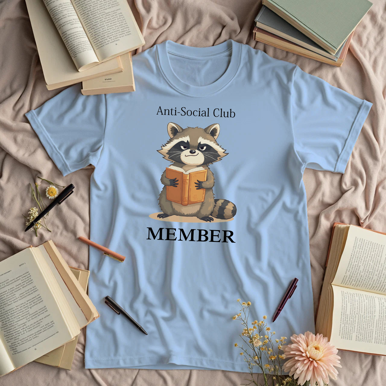 Anti-Social Club Member - Raccoon