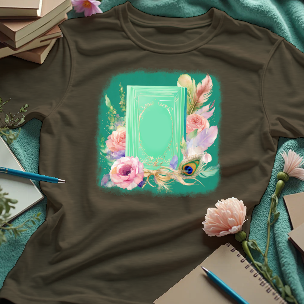 Dreamy Book and Flowers