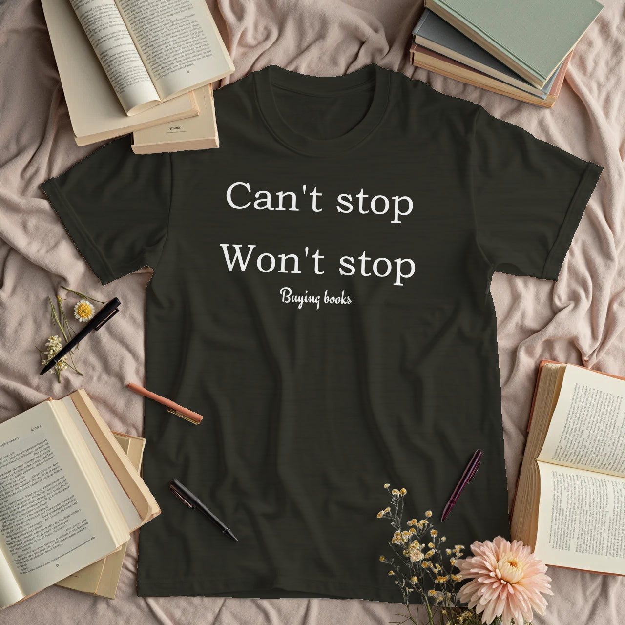 Can't Stop, Won't Stop, Buying Books