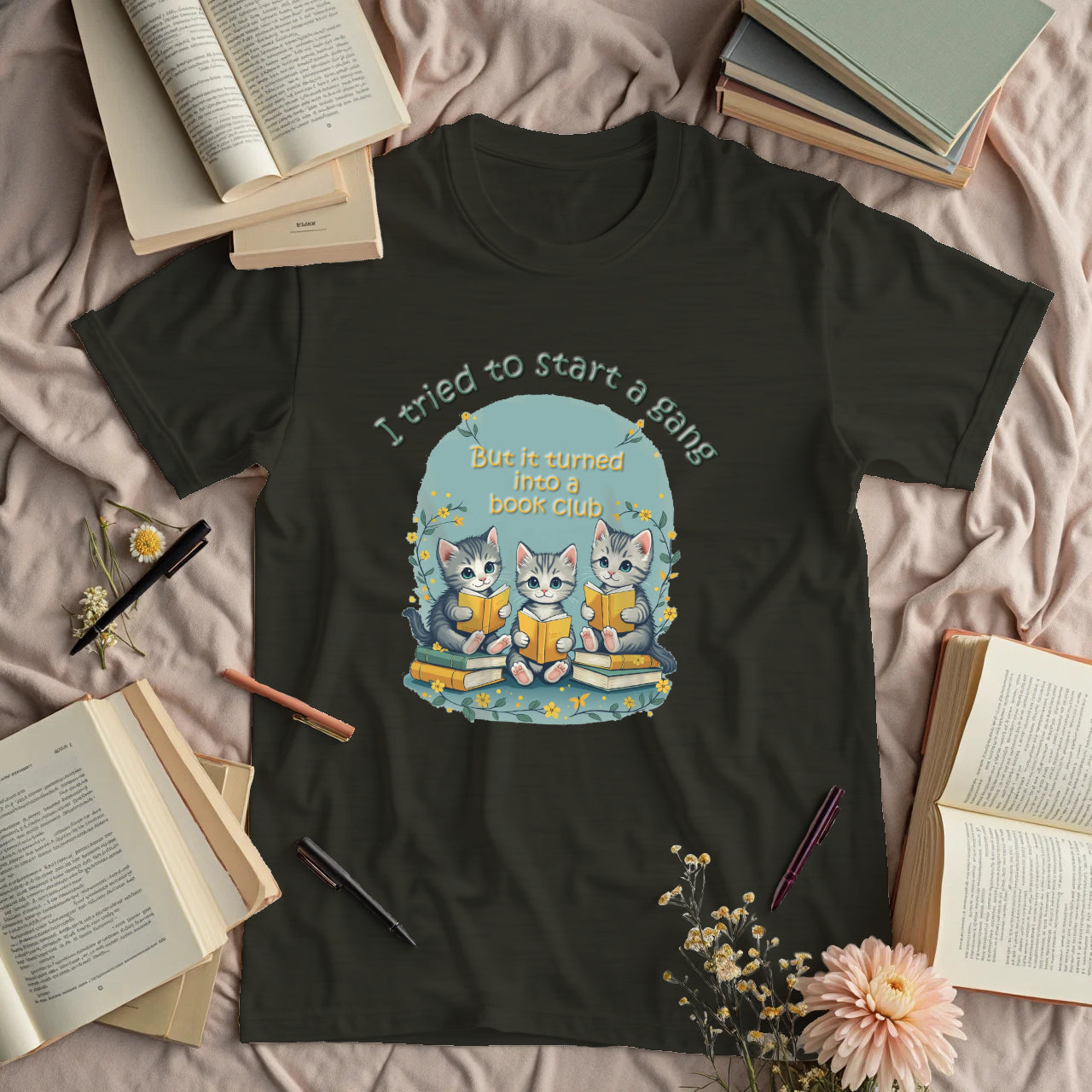 I Tried To Start A Gang... But It Turned Into A Book Club - Kittens