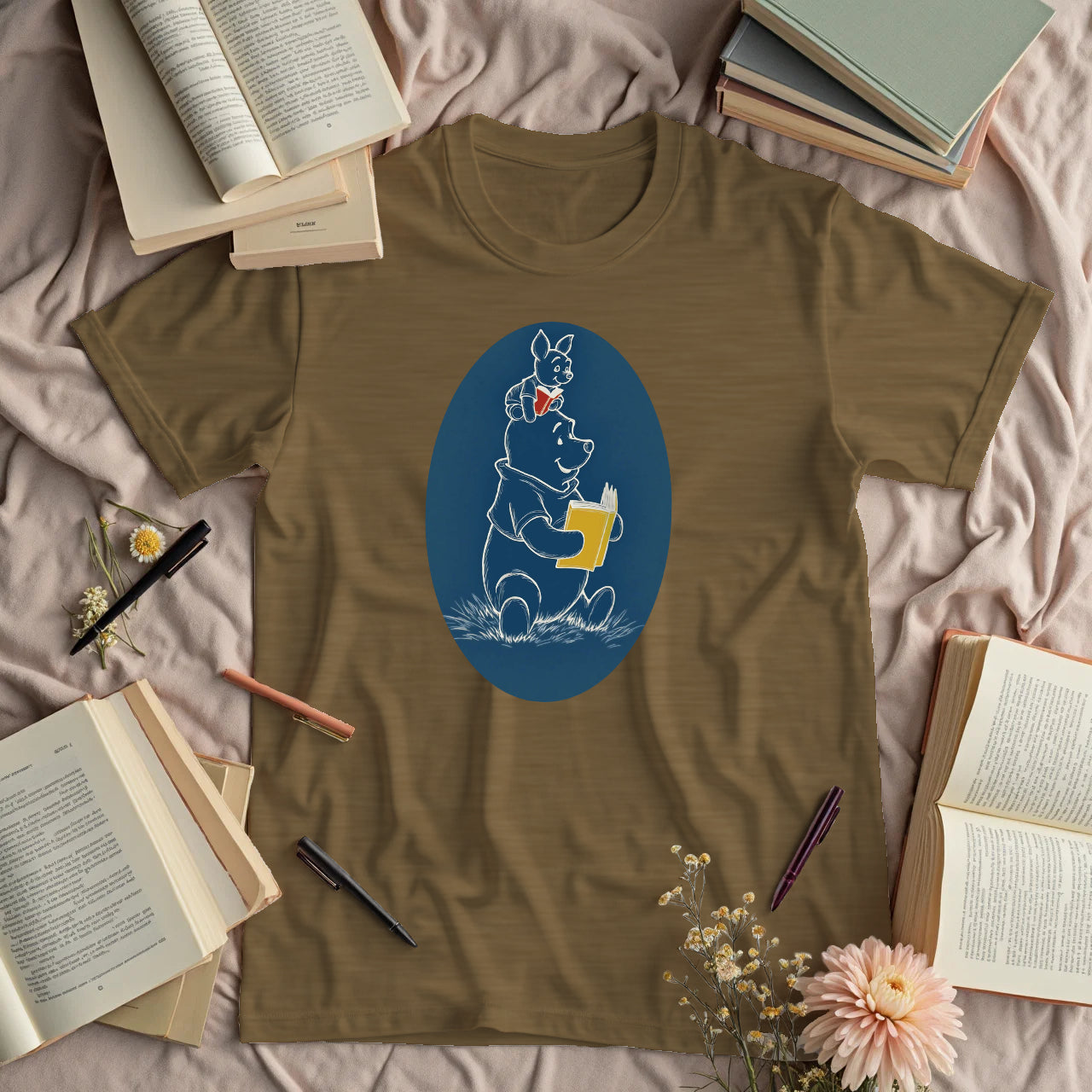 Pooh and Piglet Silhouette