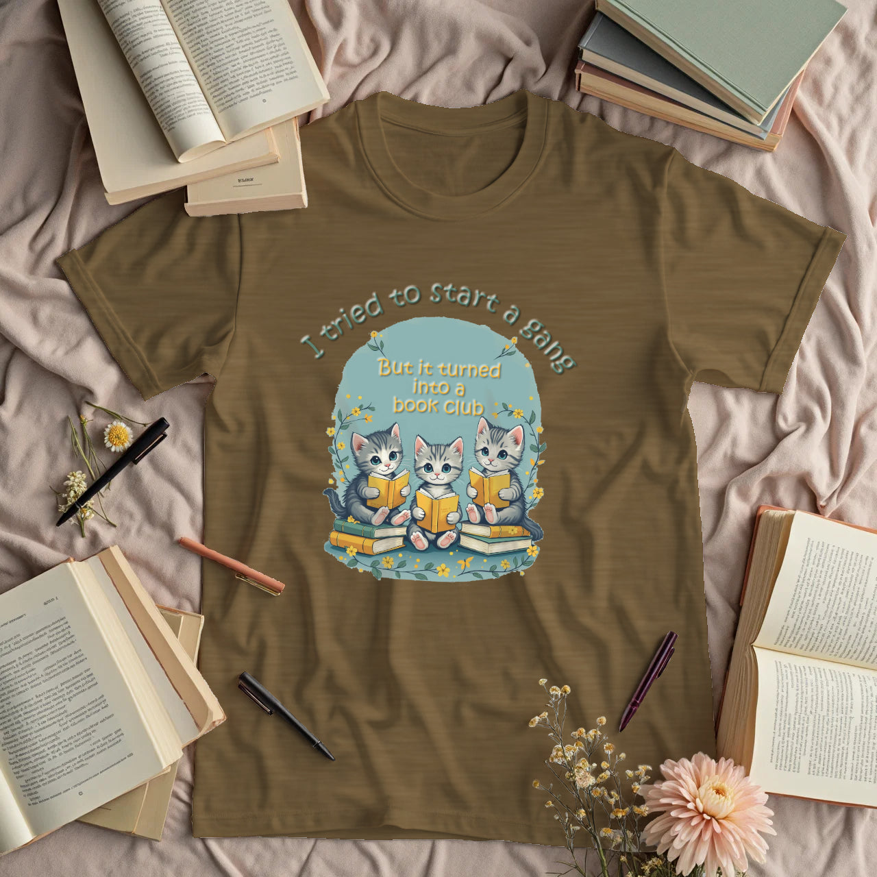I Tried To Start A Gang... But It Turned Into A Book Club - Kittens