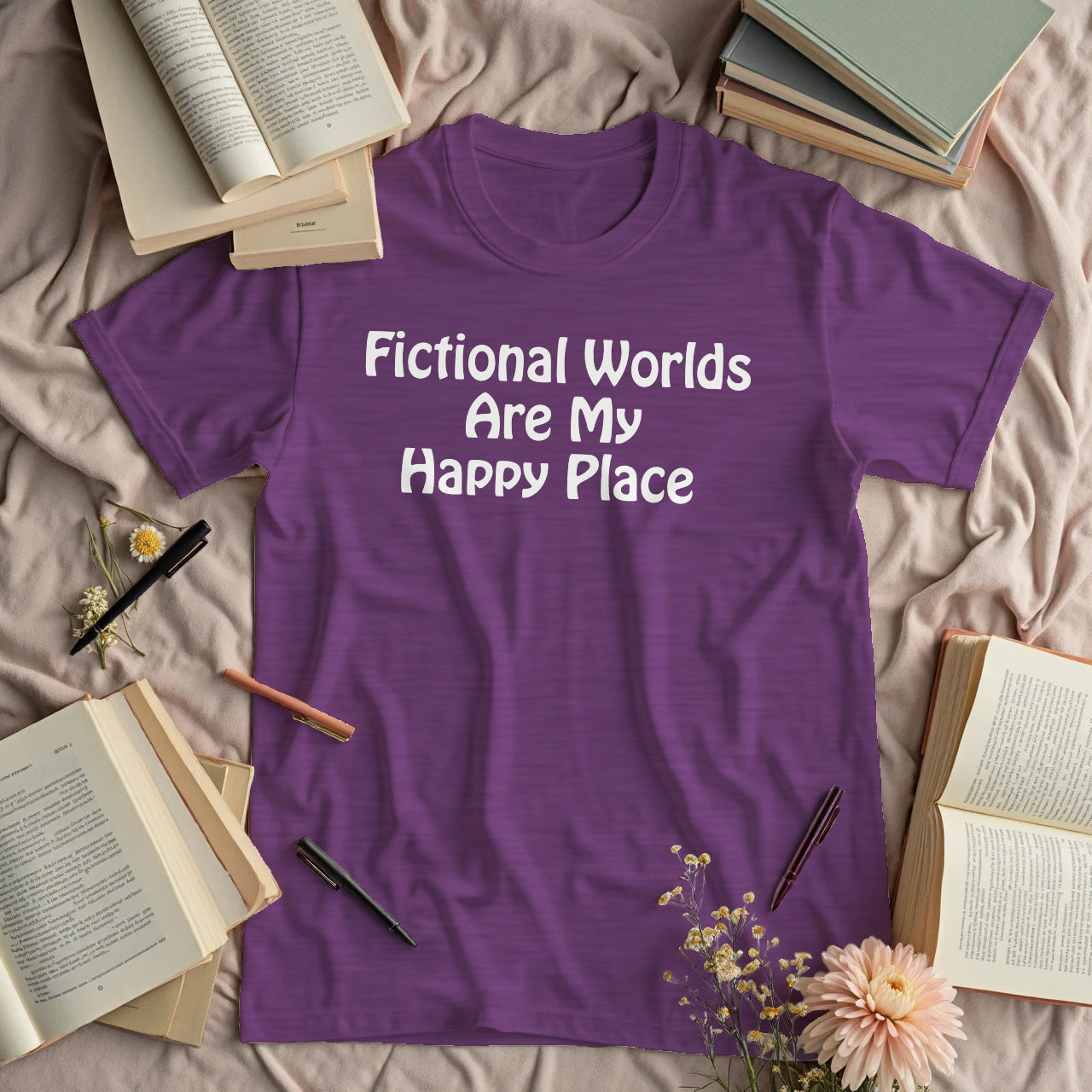 Fictional Worlds Are My Happy Place
