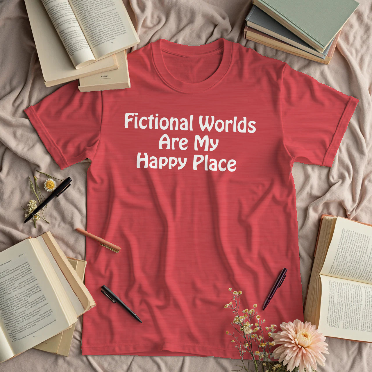 Fictional Worlds Are My Happy Place