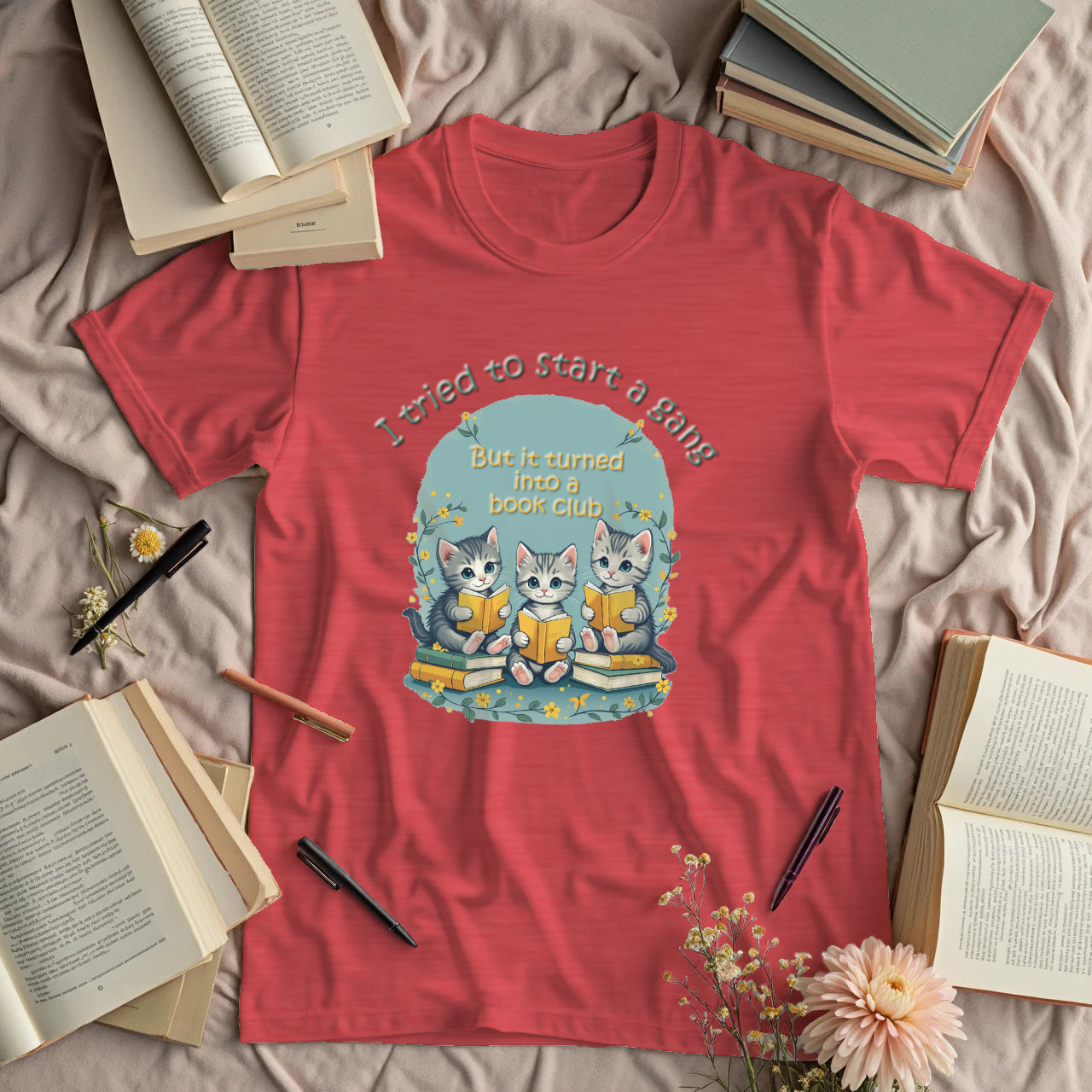 I Tried To Start A Gang... But It Turned Into A Book Club - Kittens