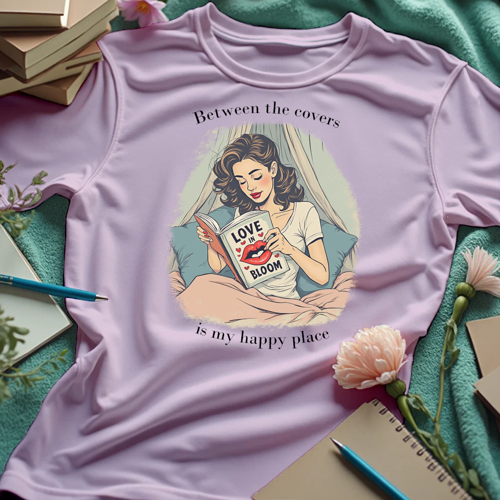 Between The Covers Is My Happy Place