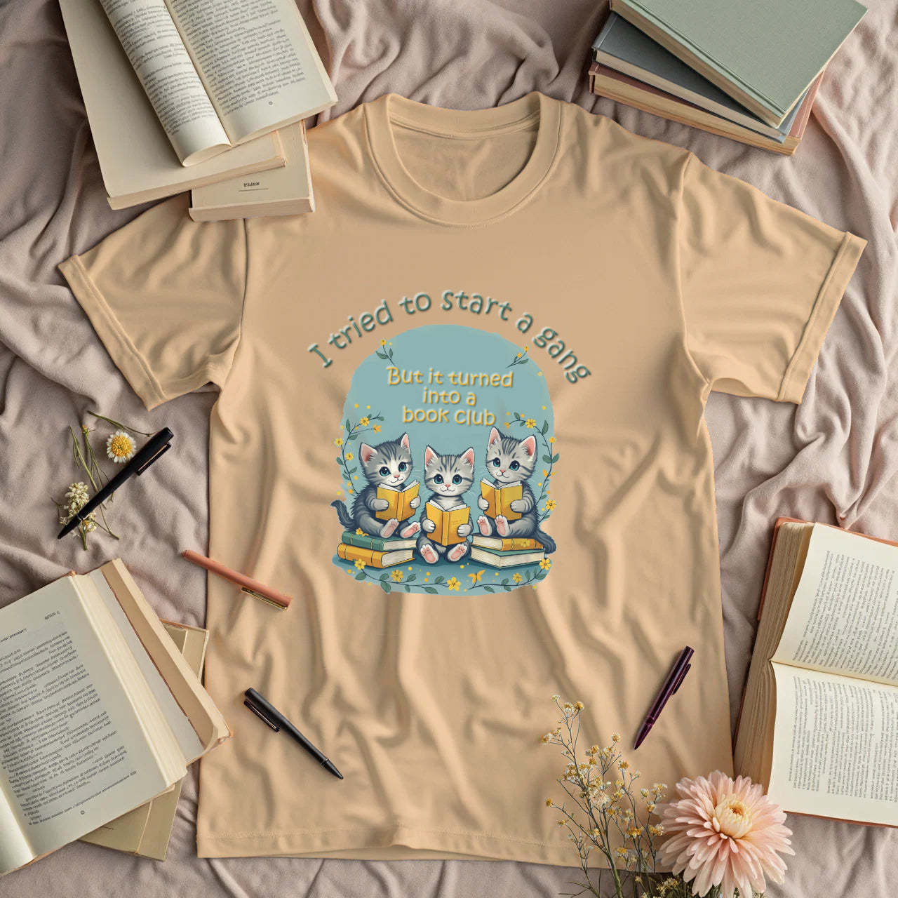I Tried To Start A Gang... But It Turned Into A Book Club - Kittens