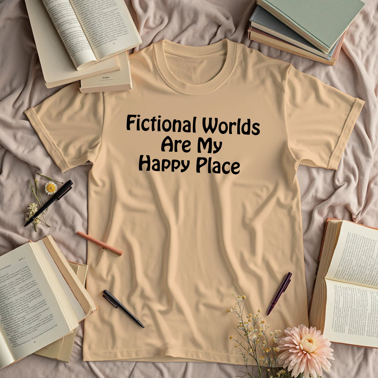 Fictional Worlds Are My Happy Place