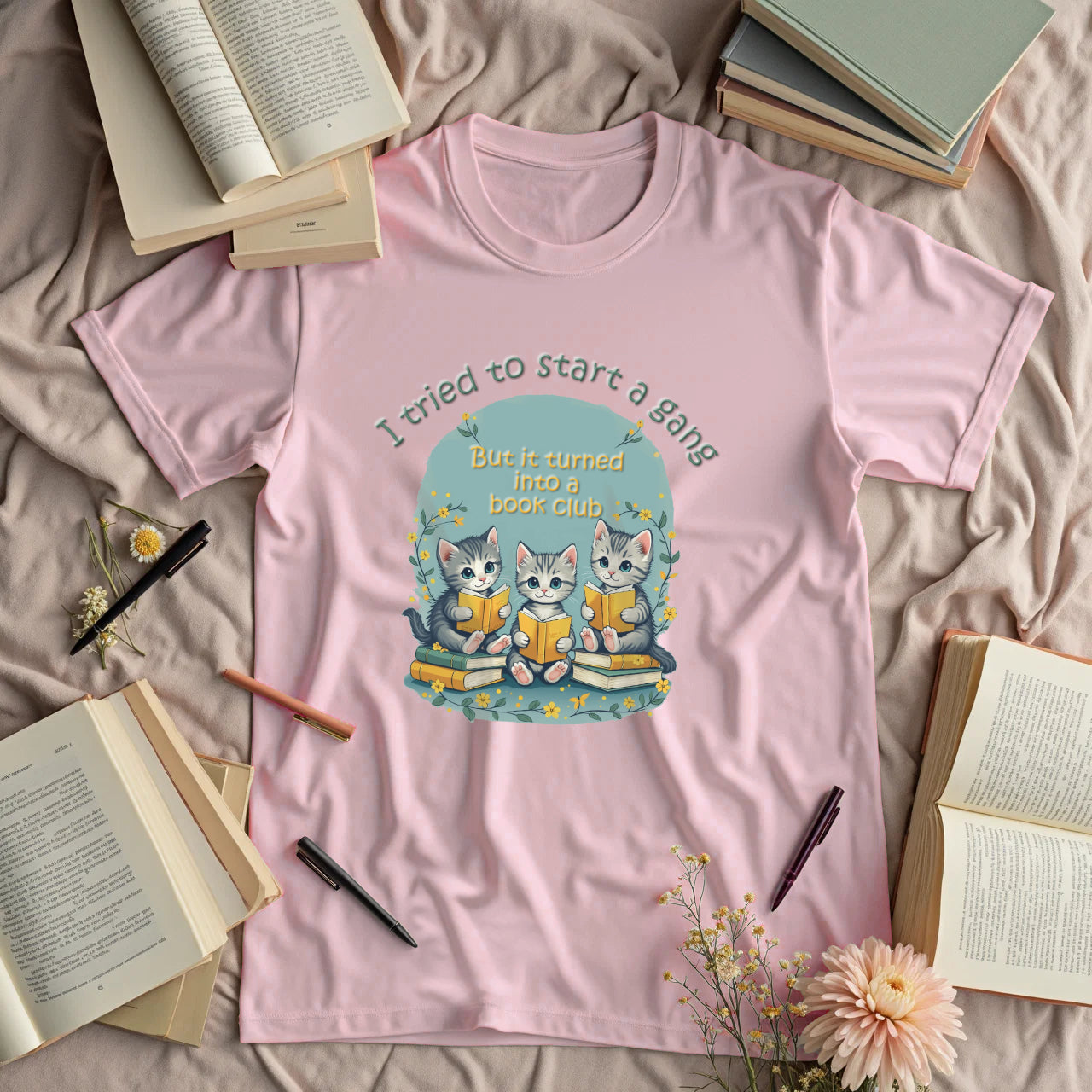 I Tried To Start A Gang... But It Turned Into A Book Club - Kittens