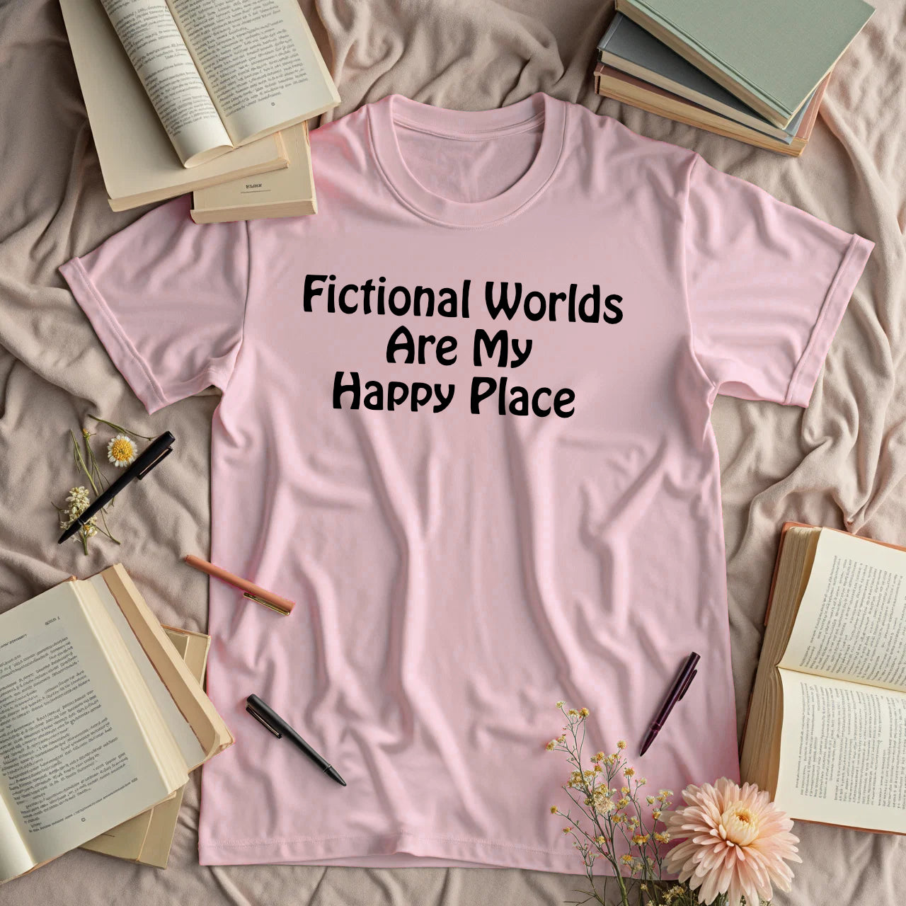 Fictional Worlds Are My Happy Place