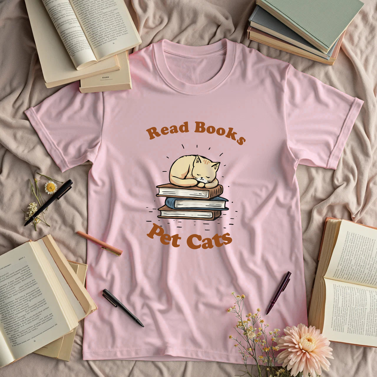 Read Books, Pet Cats