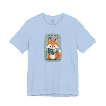 Lost In A Good Book - Cute Fox