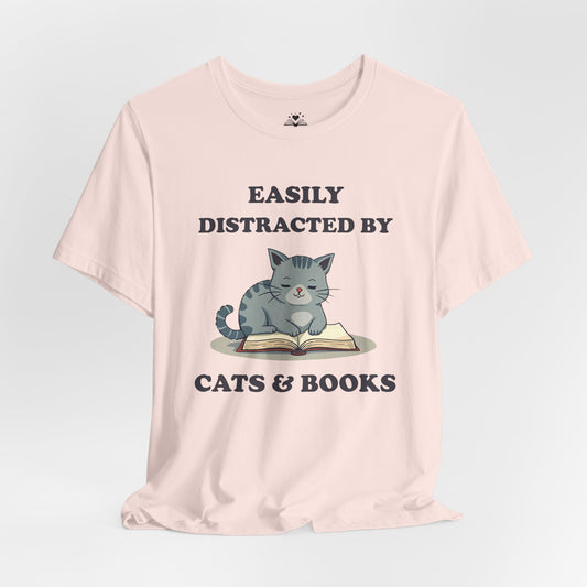 Easily Distracted by Cats and Books