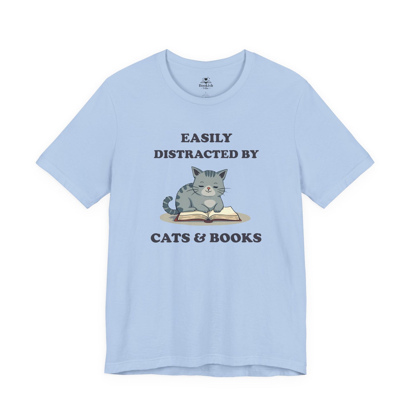 Easily Distracted by Cats and Books