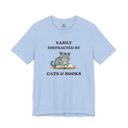 Easily Distracted by Cats and Books