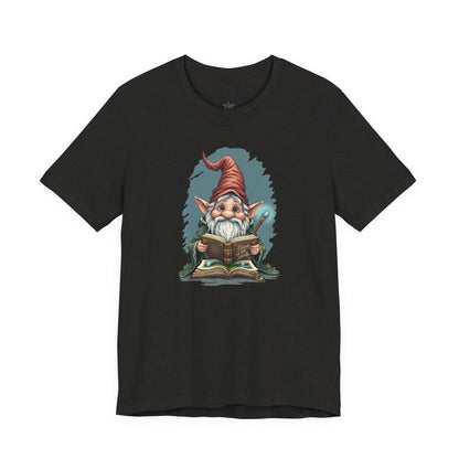 Cute Reading Gnome Wizard