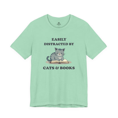 Easily Distracted by Cats and Books