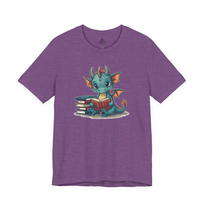 Cute Dragon Reading