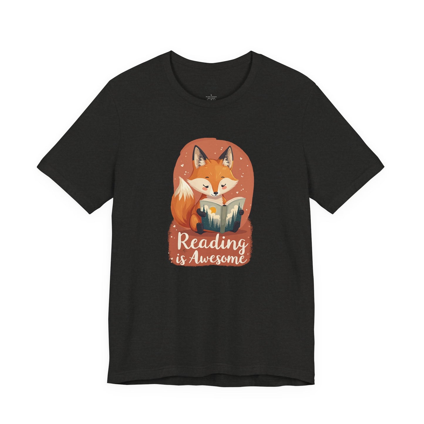 Reading Is Awesome - Cute Fox