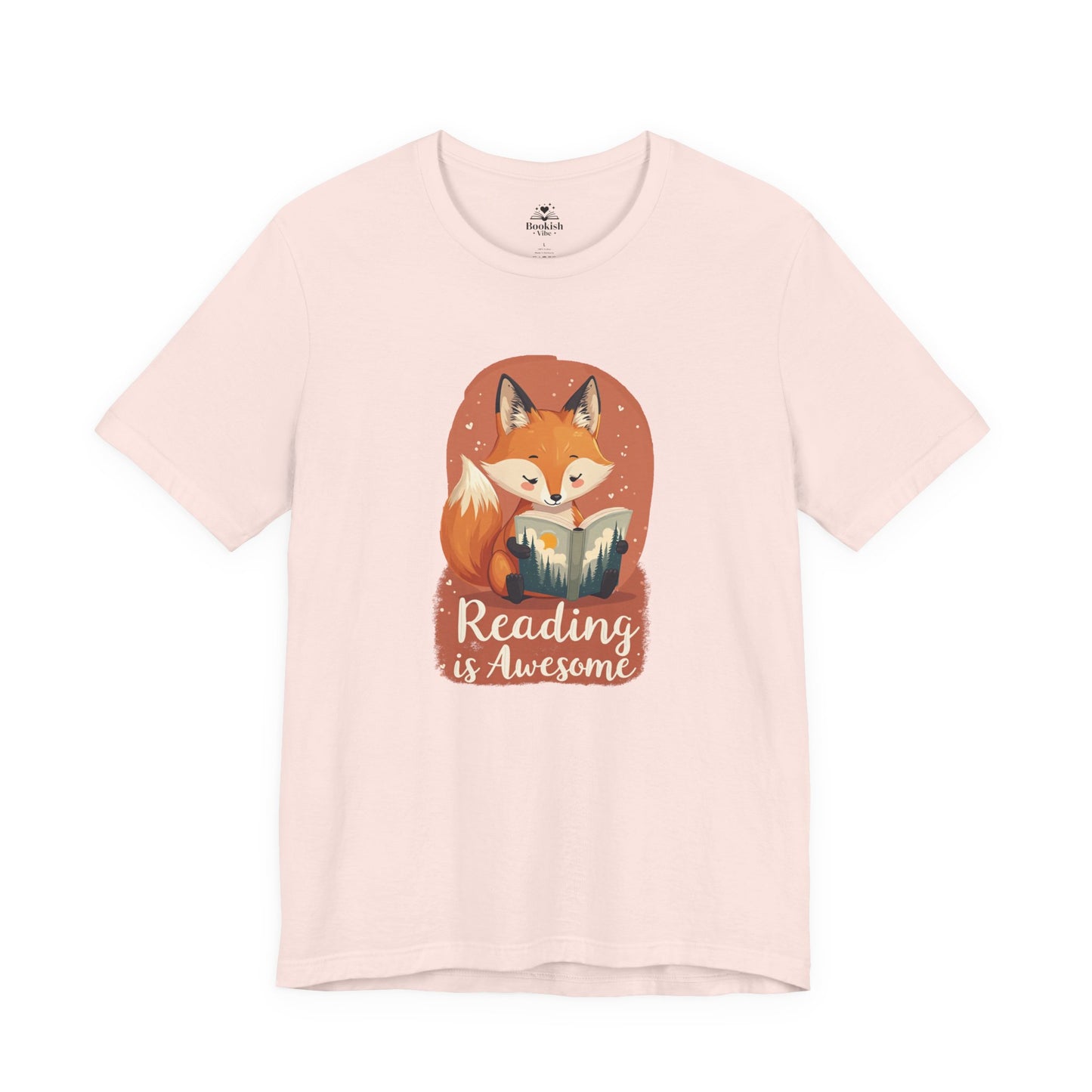 Reading Is Awesome - Cute Fox