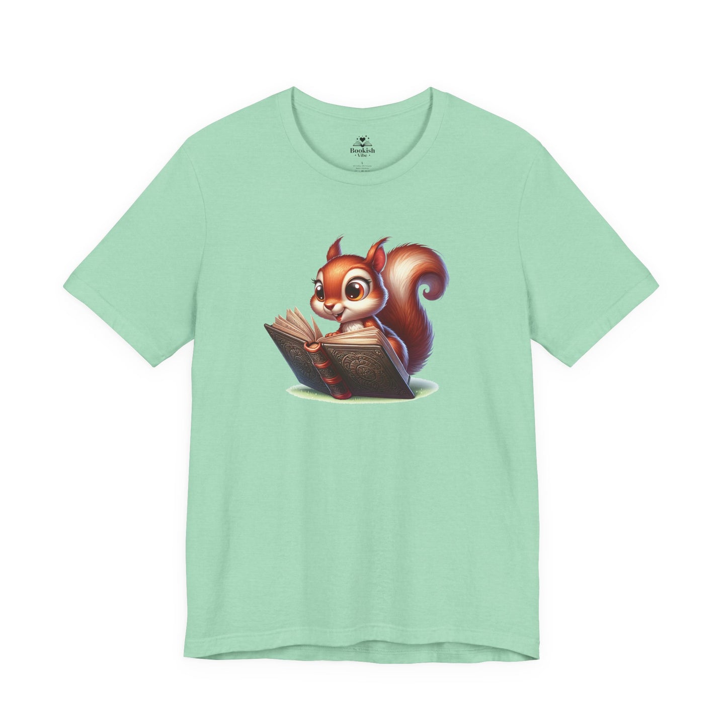 Cute Reading Squirrel