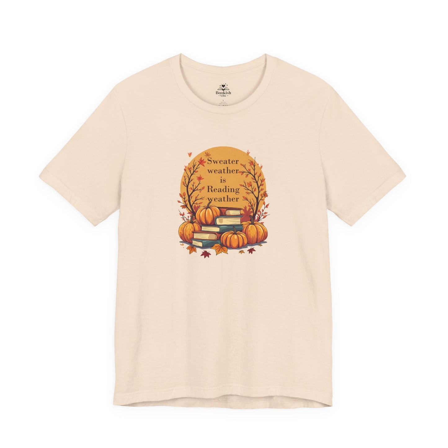 Sweater Weather is Reading Weather - Autumn Pumpkins