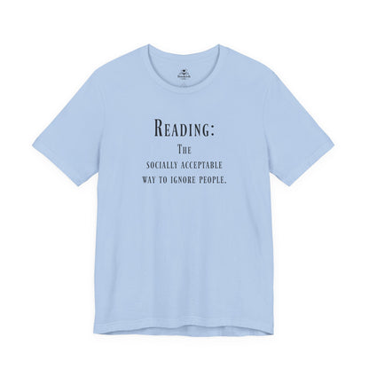 Reading. The Socially Acceptable Way To Ignore People