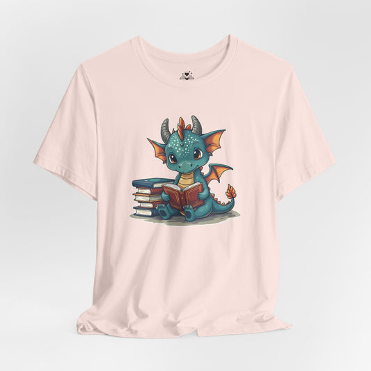 Cute Dragon Reading