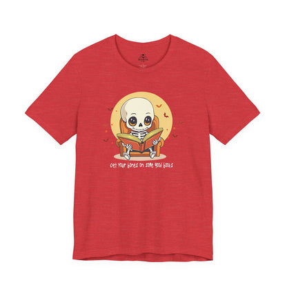 Get Your Bones On A Good Book - Cute Skeleton