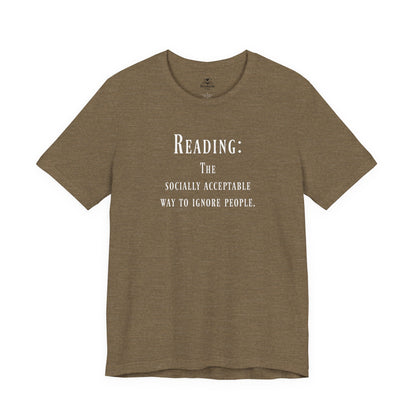 Reading. The Socially Acceptable Way To Ignore People