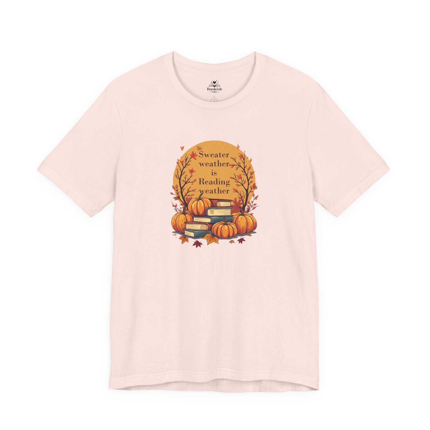 Sweater Weather is Reading Weather - Autumn Pumpkins