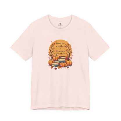Sweater Weather is Reading Weather - Autumn Pumpkins