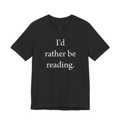 I'd Rather Be Reading