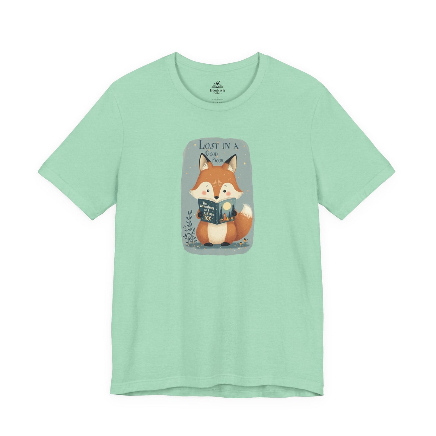 Lost In A Good Book - Cute Fox