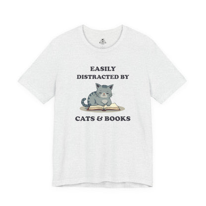 Easily Distracted by Cats and Books