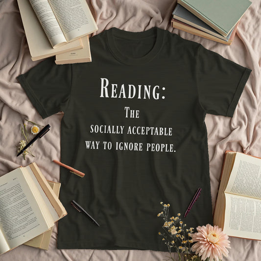 Reading. The Socially Acceptable Way To Ignore People